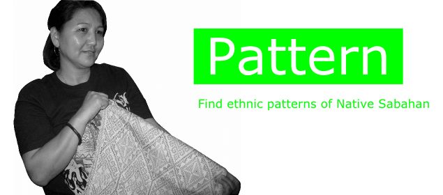 find ethnic patterns of native sabahan