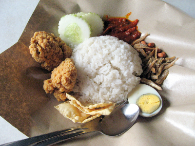 Eat Nasi Lemak in Kota Kinabalu4