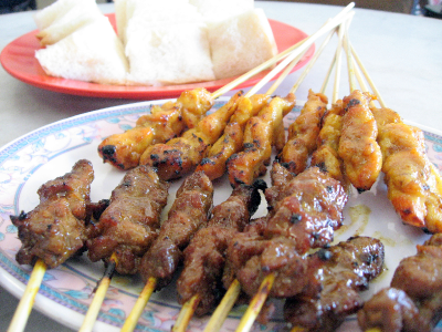 Eat Satay in Kota Kinabalu2