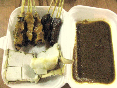 Eat Satay in Kota Kinabalu2