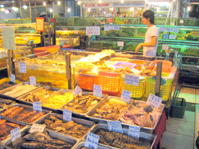 Fresh Seafood Photo in Kota Kinabalu